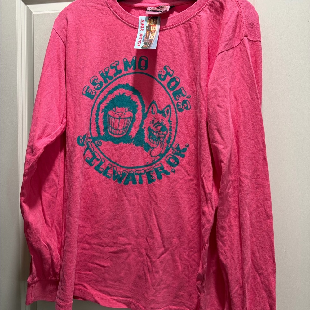 Pink Long Sleeve Tee
